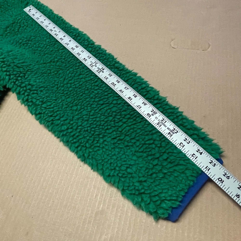 Polo Ralph‎ Lauren Men's Sz XL Green Shaggy High Pile Fleece Full Zip Jacket NWT - Picture 14 of 16